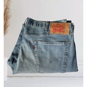 Levi’s 501 Straight Leg Men’s W42 L32 Buttonfly STRETCH Denim Jeans